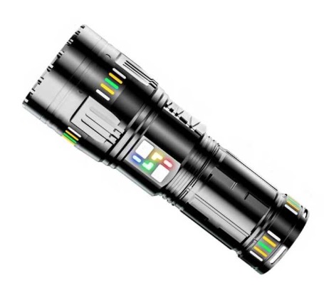 Lanterna profesionala BL G601 fiabilitate 4 acumulatori 18650 Incarcare USB